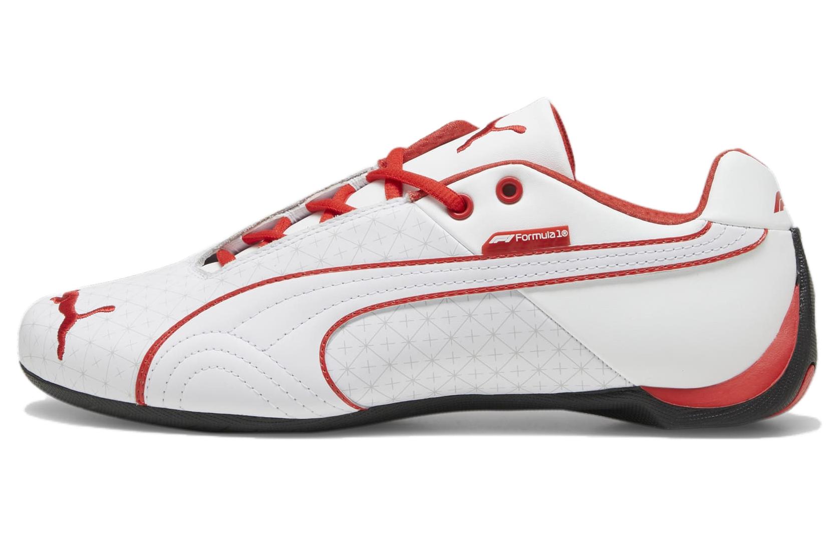 PUMA X Formula 1 Future Cat White Pop Red 308280-02 43