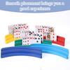 Three-Layer Card Holder Expandable Portable Playing Cards Holders Multi-Functional ABS Expandable Card Holder
