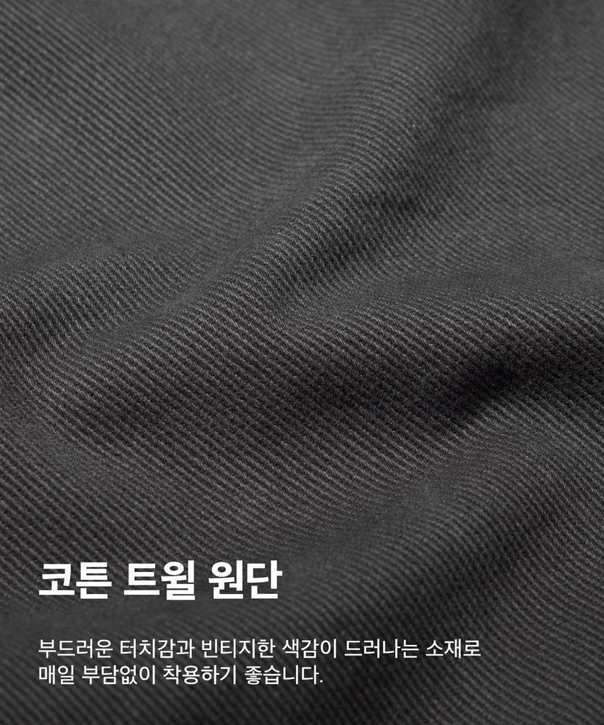 CGP One-Pleat Carpenter Pants_Charcoal (Type A)