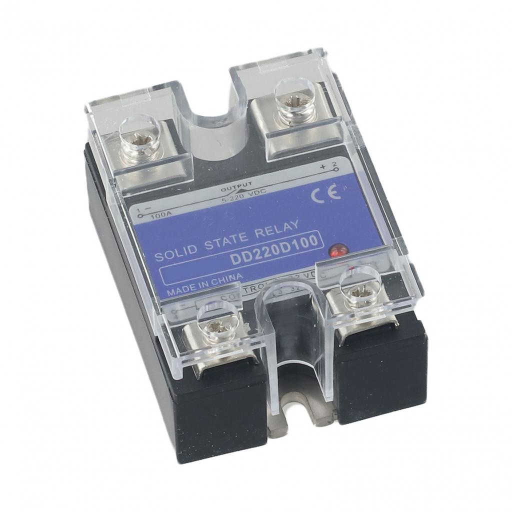 1.18x1.73x2.32in Solid State Relay 3-32V DC 30x44x59mm