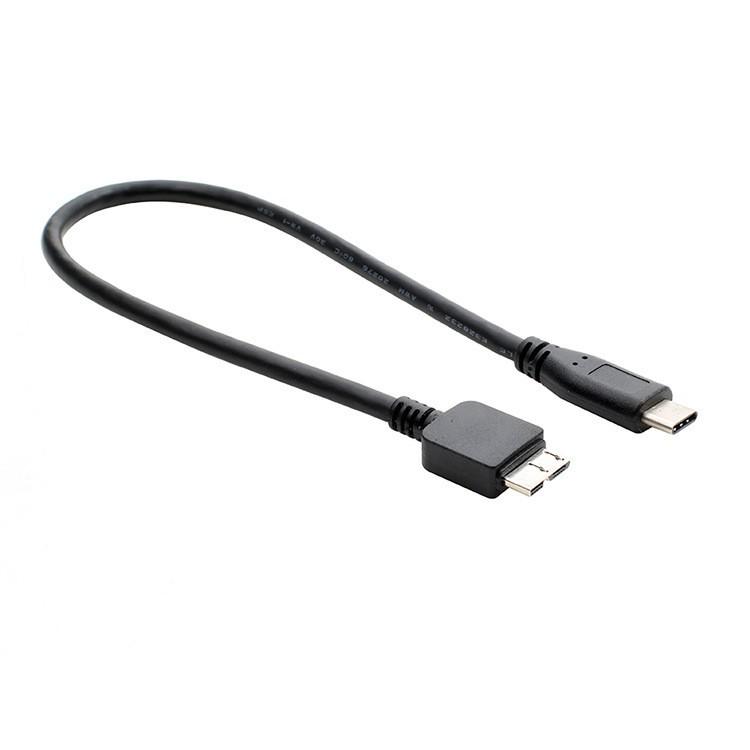

0.35 Type-C Micro Portable Hard Drive Data and Charger Extension Cable