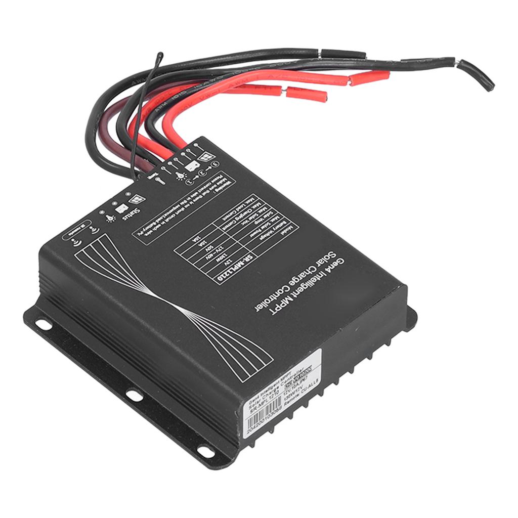 12V 10A 130W MPPT Solar Charge Controller Discharge Regulator IP67 Protection for Household RV Boat