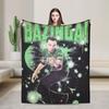 Soft Warm Blanket Airplane Travel The Big Bang Theory Throw Blanket  Flannel Bedspread For Home Decor Comfortable Sofa Bed Cover