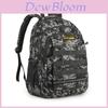 Mochila Oxford Camuflada Unissex Respirável Compartimento para Laptop de 16 polegadas Para Estudantes Roupas Diárias
