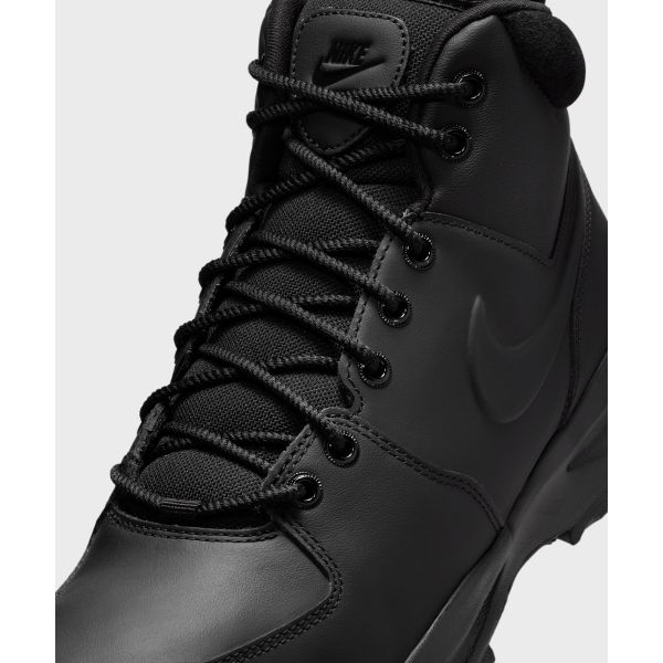 Nike מנואה עור שחור משולש נעלי ספורט לגברים HF7095-001
