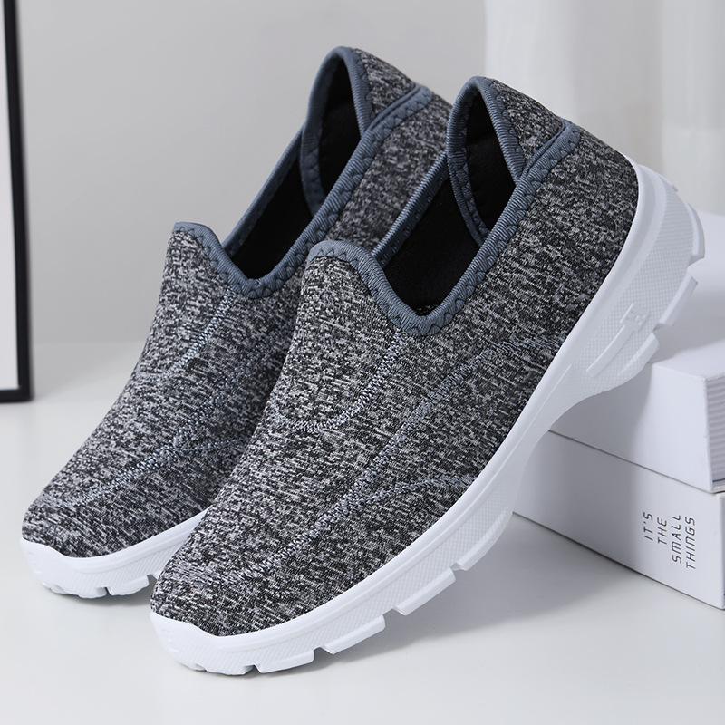 Women Shoes Spring Autumn Cloth Shoes Soft Sole Walking Shoes Unisex Slip On Elderly Casual Shoes Casual daily Comfortable Lightweight Sneakers