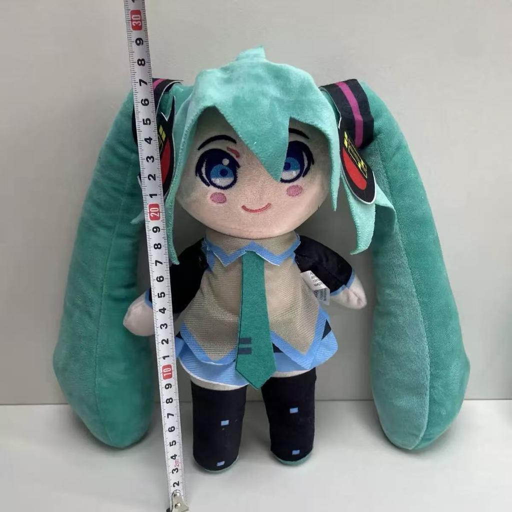 Japanese Anime Plush Stuffed Toy Hatsune Miku Doll Soft Pillow Future Cute Christmas Gift For Children Cuddly Fluffy Huggable Kawaii Comfort Adorable