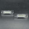 12V LED Car License Number Plate Light Lamp No Error For VW Touran Golf Caddy Jetta MK5 T5 Passat Cimousint SKODA Superb