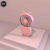 Mini Pocket Fan USB Chargeable Mini Fan Handheld Fans with Base Summer Outdoor Portable Hand Hold Wireless Fan with Phone Holder