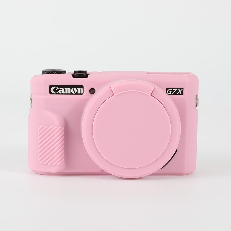 Silicone Case for Canon PowerShot G7X Mark II - Protective Soft Shell Cover & Camera Bag