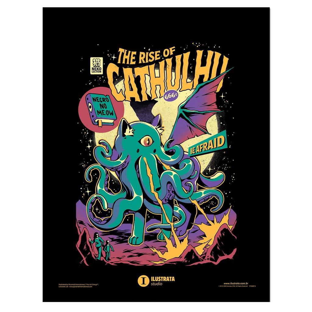 Ilustrata Rise Of The Cathulhu Paper Print