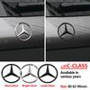 Autoaufkleber 2025 Für Benz 9cm ABS Auto Heckaufkleber Kofferraumemblem Aufkleber Für Mercedes Benz S320 W164 W203 W204 W168 C180 E320 A200