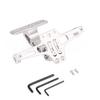 Turn Signal Light Bracket Motorcycle  Accessories with LED Light Motorcycle License Number Plate Holder Frame CNC Aluminum