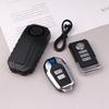 Bicycle Motorcycle Vibration Alarm Bike Alarm Remote Control Wireless Anti-Theft Alarm 113Db Triggered Vibration Sensor