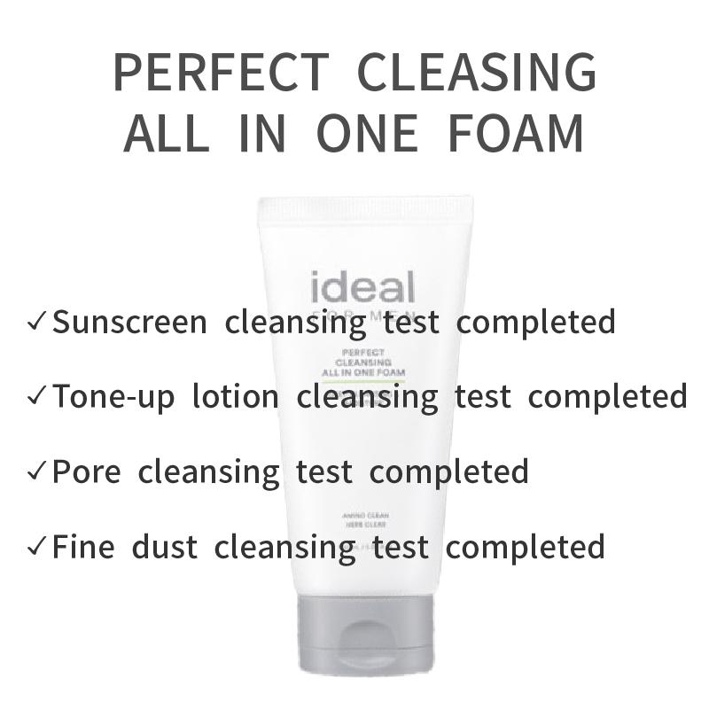 [ ideal for men ] perfect cleansing all in one foam 150ml