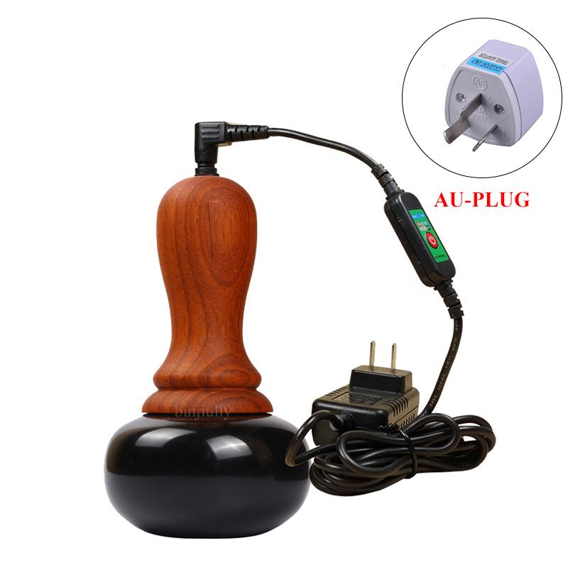 Natural Electric Bianstone for Face Back Gua Sha Massager Slimming Body Skin Lift Care Spa Meridian Dredging Muscle Massage Tool