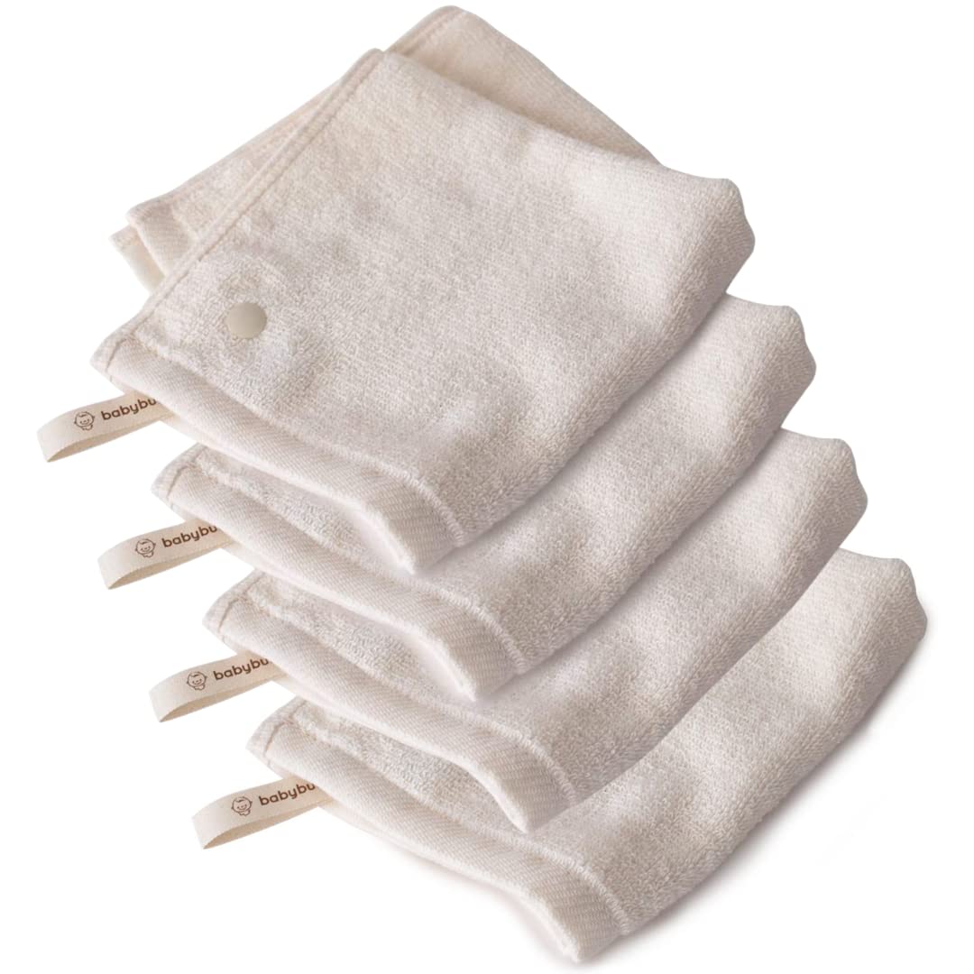 

Baby Bouba Hand Towels Bibs Organic Can be used as a or loop Soft and fluffy to the Suitable for kindergartens and daycare ECOCERT Organic & (4-Pack)