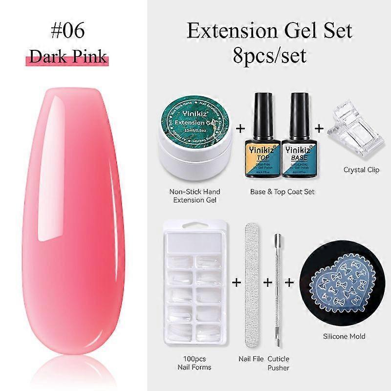 Manicure Non-stick Hand Extension Glue Solid Phototherapy Glue Shaping Glue Diy Jewelry Wash-free Carving Glue Novice Store with 1
