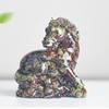 Natural Crystal Resin Figurine With Success Symbol For Home Decoration Gift
