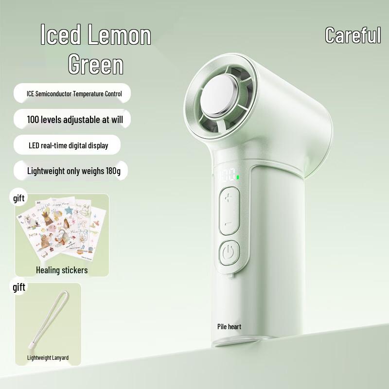 Mini Portable Ice Cooling Handheld Fan