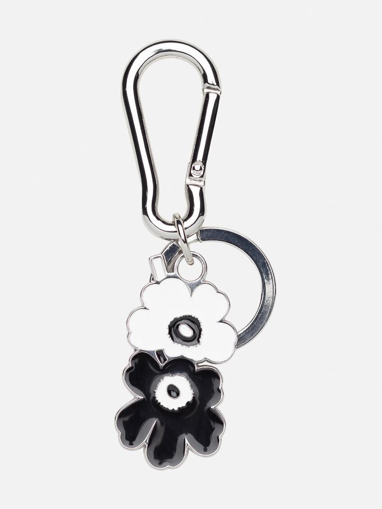 Marimekko Puhallus Unikko I Keychain for Women, Size 52_1_52249693606, Black and White