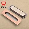 KAK Hidden Door Handles Zinc Alloy Tatami Recessed Pull Sliding Door Handles Bedroom Cabinet Handle Furniture Handle Hardware