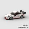 Moc F1 City Speed Sports Racing Car Building Blocks Brick R34 Rx-7 Vehicle Supercar Fast & Furious Mk4 Supra Kids Toys