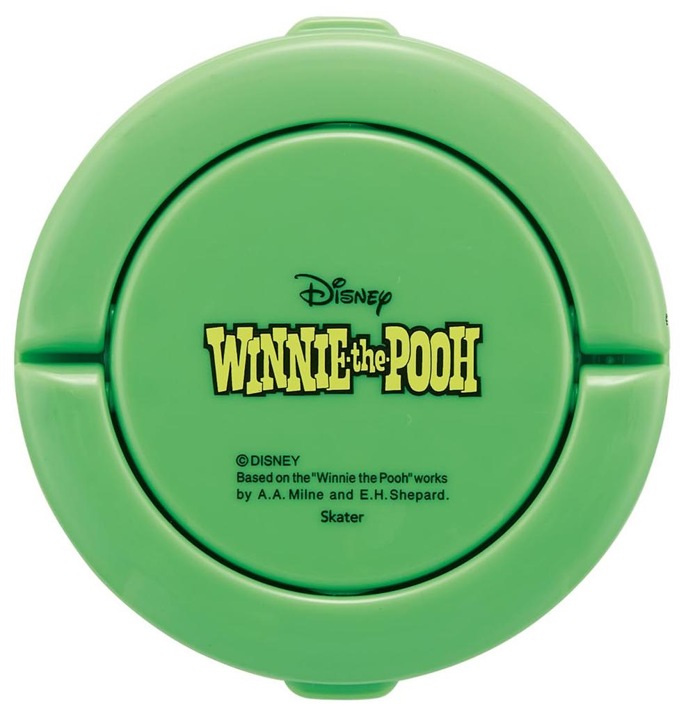 Skater Soup Jar 300ml with Foldable Disney Retro Winnie the Pooh LJFO3AG67783 Insulated/Cold Handle, Antibacterial,