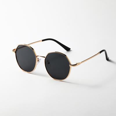Round Glasses Prince Glasses Small Frame Sunglasses Women'S Summer Retro Classic Simple Metal Sunglasses Men