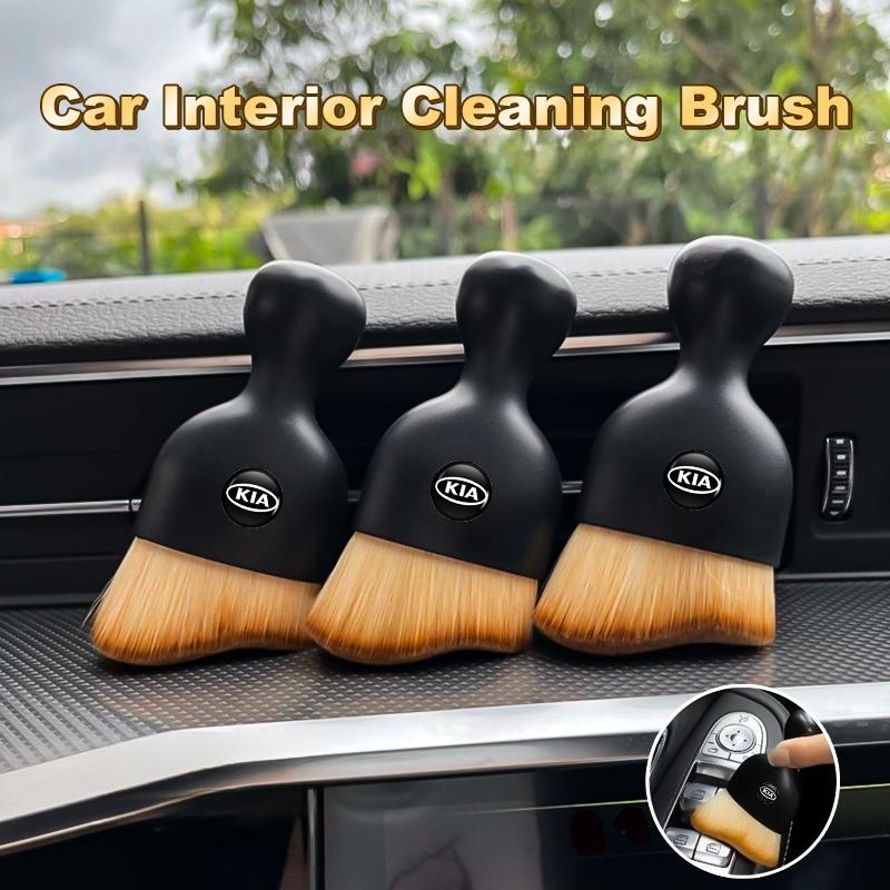 Car Interior Soft Brush Outlet Washing Tools Dust Removal Interior For KIA Ceed Sportage Rio K5 Optima Cerato Proceed Venga S