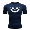 Summer Quick Drying High Elasticity Compression T-Shirt For Men Swimming Sweat Absorbing Tight Fit Fitness Training And Everyday Wear