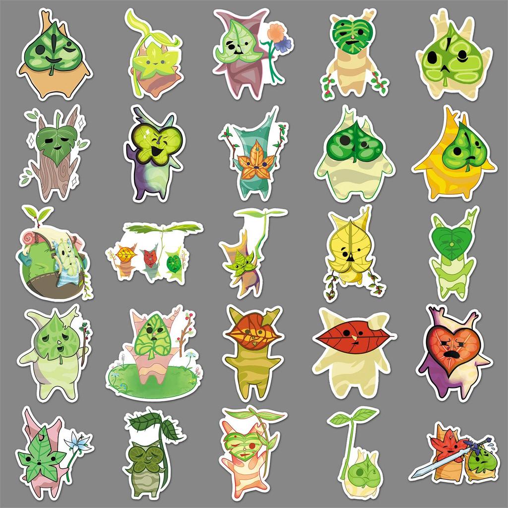 50 KOROK Graffiti Stickers - Legend of Zelda Themed Deco for Phone, Laptop, DIY Projects