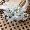 10pcs Luxury Artificial Oncidium Flower Realistic Fake Flowers  Living Room Decor
