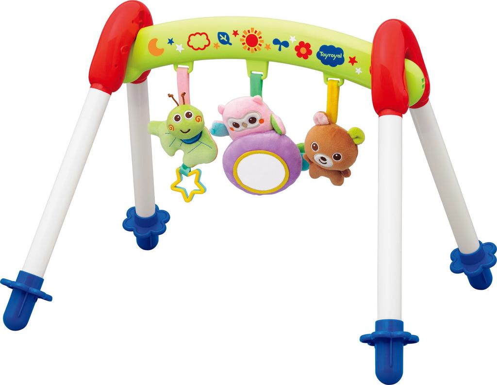 Folding baby gym