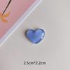 6pcs Glitter colored loving heart  Fridge Magnet Photo Wall message board Magnetic Bulletin board decoration stickers Home Decor