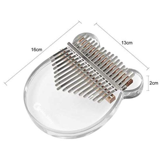 Melody Merry Crystal Kalimba BEAR Crystal Kalimba Bear Melody Merry