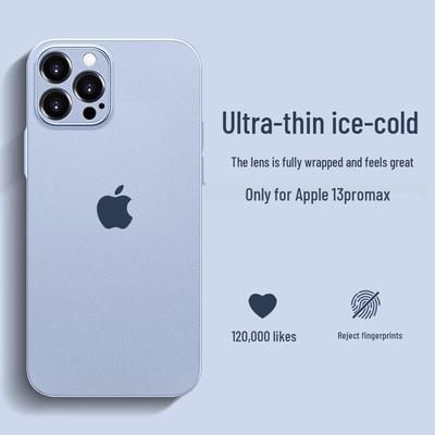 Nai Xiaoya Ultradünne, matte iPhone-Hülle mit vollständigem Linsenschutz