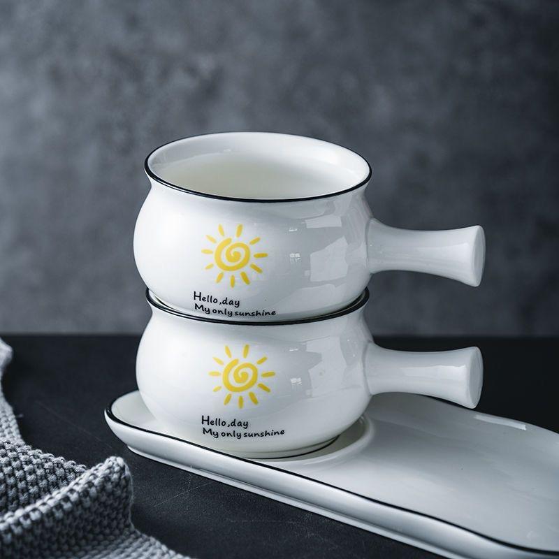 Keramisk middagsservise – Tallerkener og salatskåler til frokost og middag