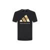 adidas T Shirt Unisex Black Gold adiCLTS24TKP-BG