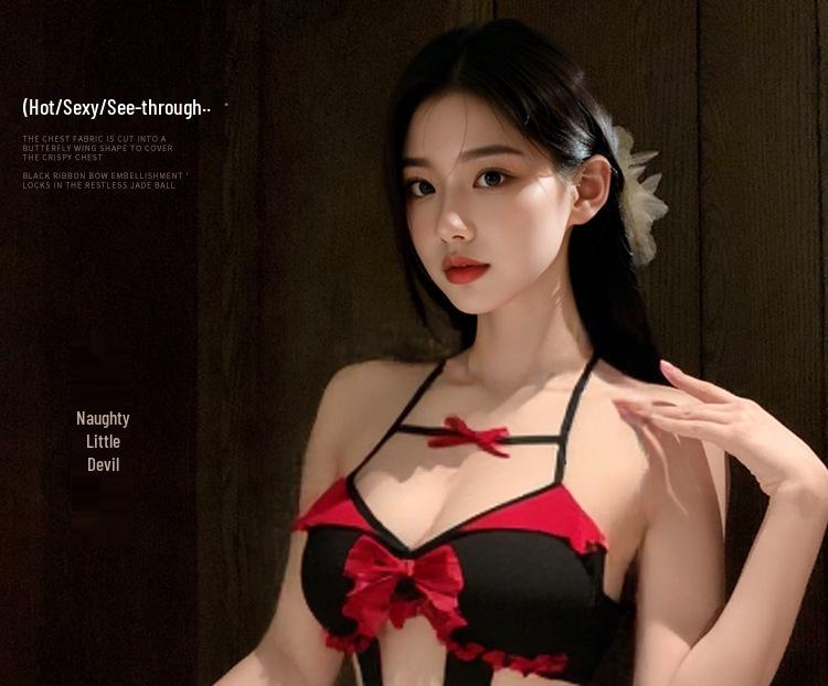 Sexy Halloween Devil Lingerie Set