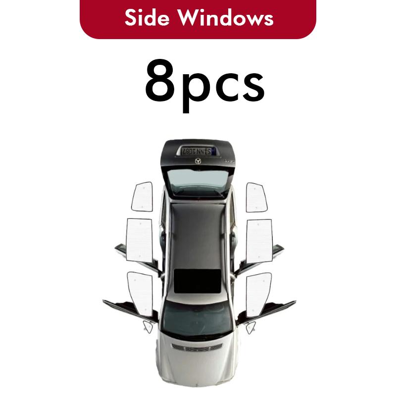 Car Sunshades For Volkswagen VW Sharan 7N 2010~ 2012 2018  Anti-UV Protector Window Curta Heat ulation Accessories