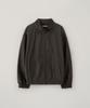 Blankroom Remote High Neck Blouson_Brown