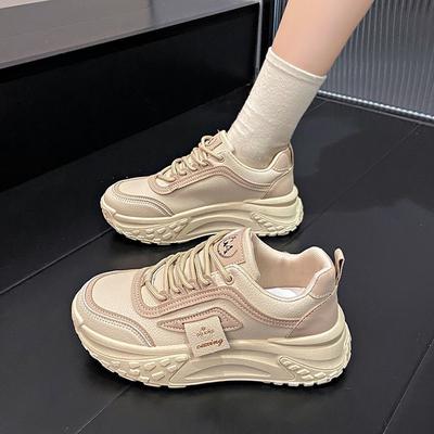 Außenhandelsplattform Dad-Schuhe Damen 2025 Herbst neuer Trend Mode Student Laufschuhe erhöhend lässige Sportschuhe