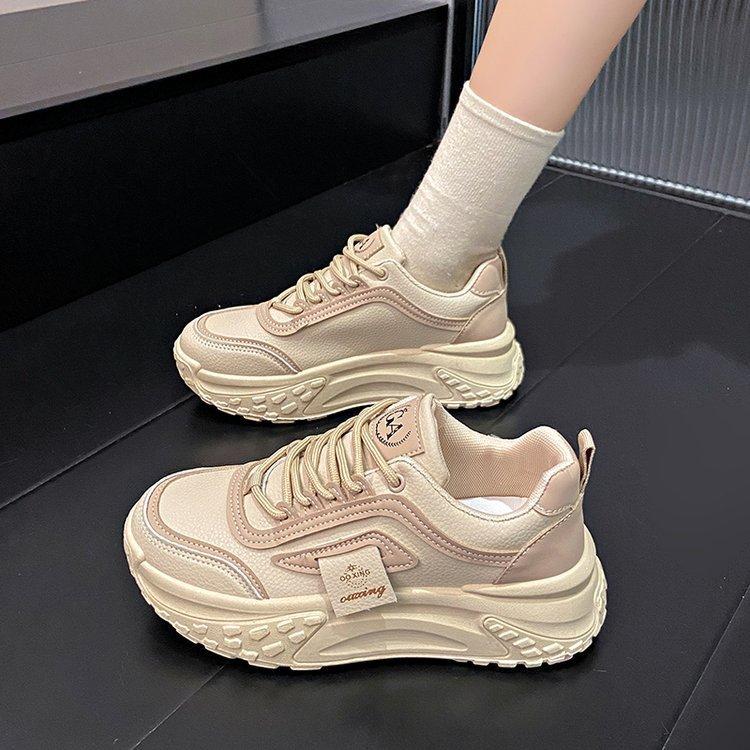 Foreign trade platform dad shoes women's 2025 autumn new trend fashion student running shoes heightening casual sports shoes