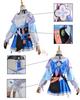 March 7th Cosplay Costume with Wig Star Rail Adult Size Fancy Cultural Stage Costume [Kamihei Ryohin] - Collapse - - Dress, Festival, Event, (with