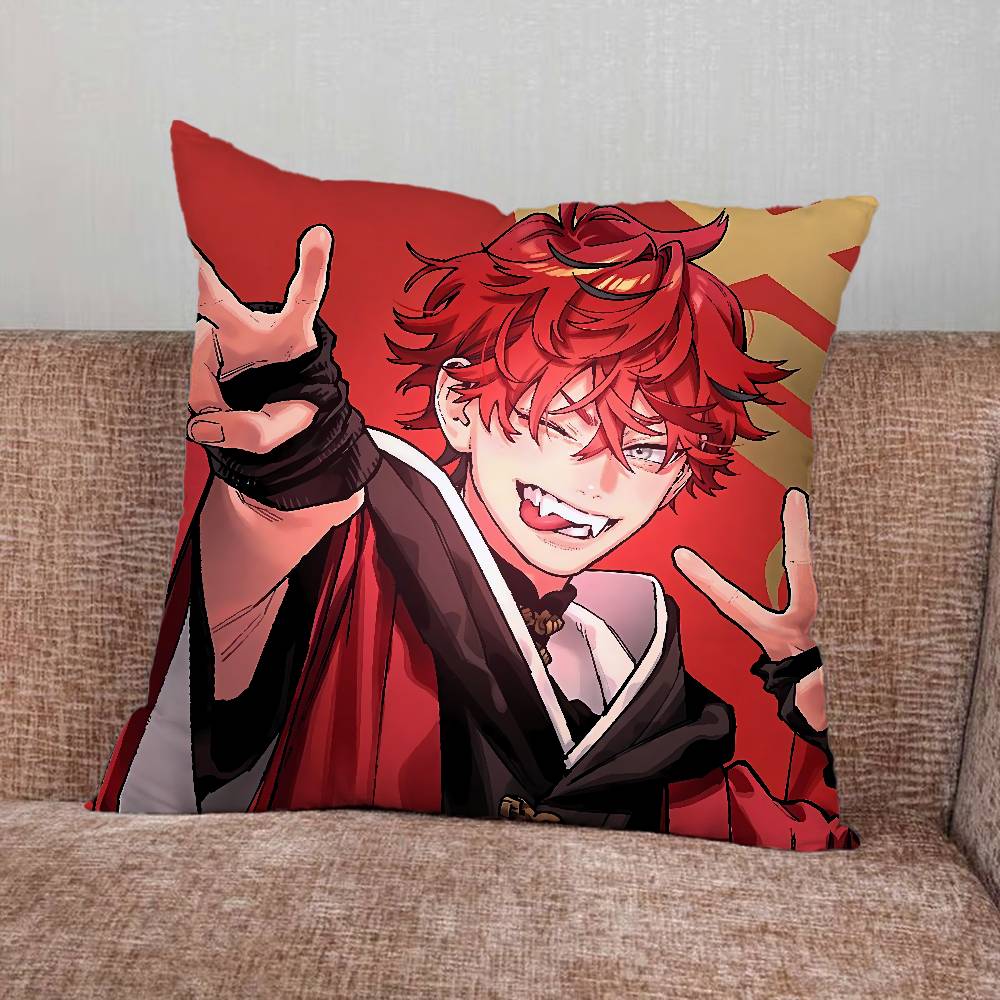 AAlma Comics GGokurakugai Creative Patterned Pillowcases for Interior Decoration Office Living Room Home