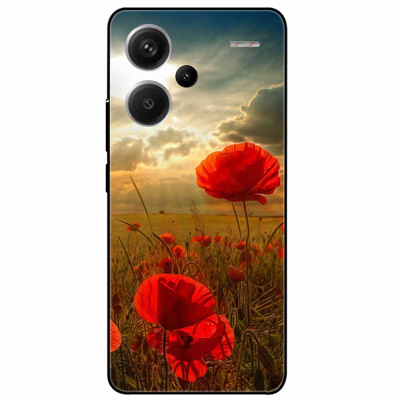 For Xiaomi Redmi Note 13 Pro Plus 5G Case Pro+ Soft Lovely Silicone Protective TPU Covers for Redmi Note 13 Pro 5G Coque Note13
