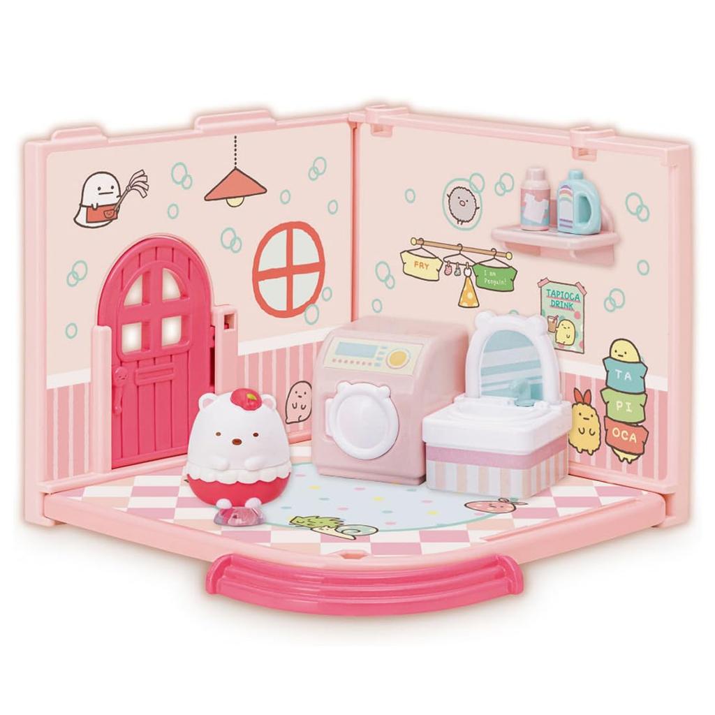TAKARA TOMY Sticky Sumikko Welcome to Your Room Polar Bear Laundry