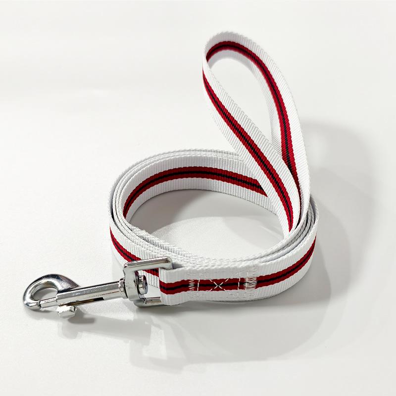 Pet polyester leash network yarn dog leash Golden Retriever Labrador medium and large dog out walking dog leash
