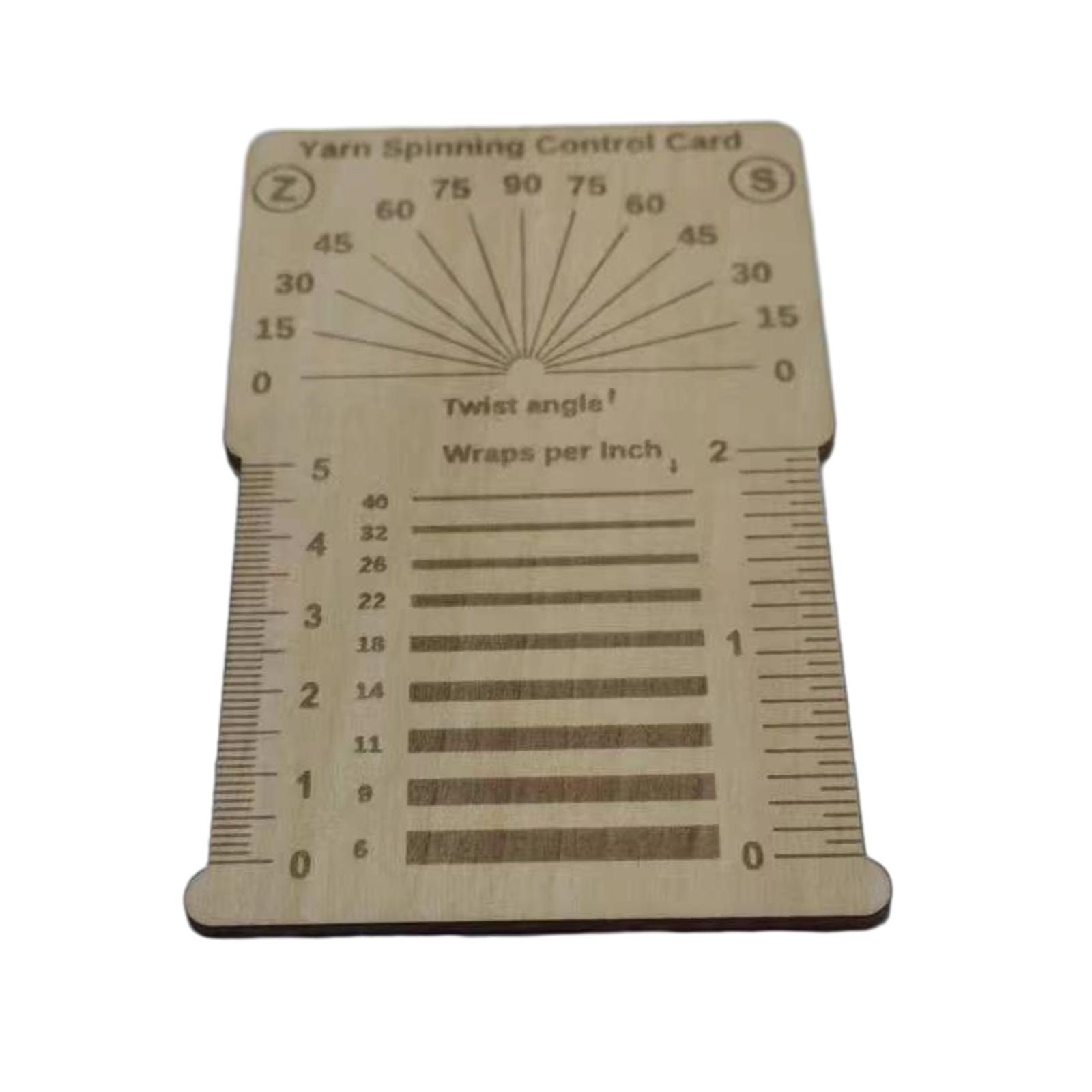 

Лінійка для дерев’яного в’язання Квадратний інструмент для в’язання Гачок для в’язання та спиця для в’язання Інструмент для вимірювання пряжі A